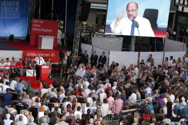 SPD Kanzlerkandidat Martin Schulz in Unna